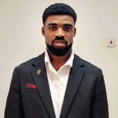Team member Tobenna Hilary Onuorah